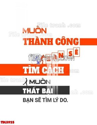 Download file gốc File tranh động lực TDL5925 (in mica) logo