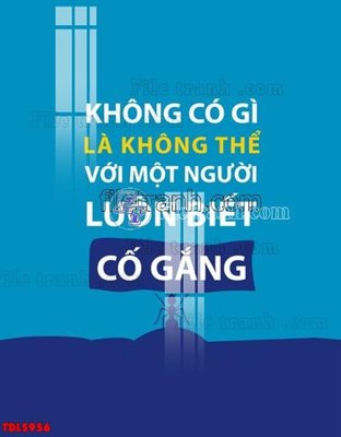 File ảnh File tranh động lực TDL5956 (gốc) cho trang trí nhà hàng