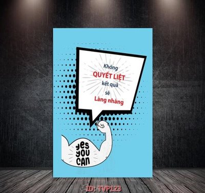 File ảnh File động lực TVP123 (gốc) in PP, decal