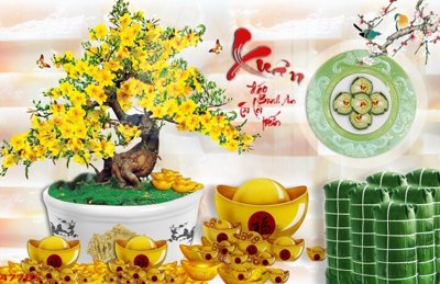 Cung cấp file tranh gốc File tranh chậu mai bonsai 477BS độc quyền