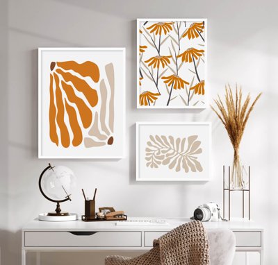 Chi tiết file tranh tráng gương File tranh bộ nhiều tấm in nhà hàng khách sạn tối giản A1179 (ảnh gốc)