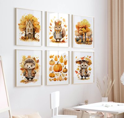 File in trần File tranh bộ nhiều tấm in nhà hàng khách sạn tối giản A1229 (bản gốc) trời sao