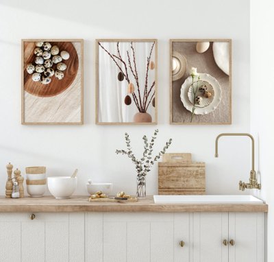 File in mica File tranh bộ nhiều tấm in nhà hàng khách sạn tối giản A1306 (ảnh gốc) đẹp