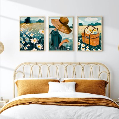 File gốc File tranh bộ nhiều tấm in nhà hàng khách sạn tối giản A1307 (phong cách) châu Âu