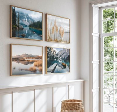 Download file ảnh gốc File tranh bộ nhiều tấm in nhà hàng khách sạn tối giản A1336 để in ấn