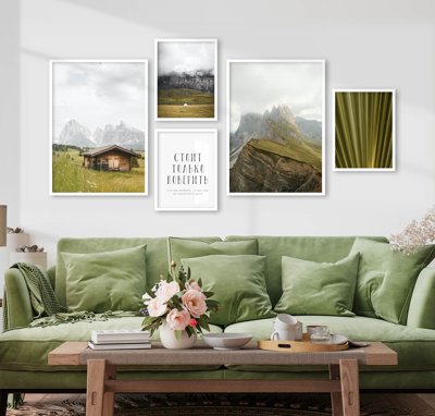 Download file gốc File tranh bộ nhiều tấm in nhà hàng khách sạn tối giản A1356 (dùng cho in ấn)