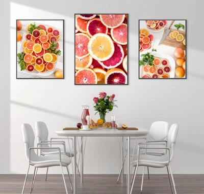 File gốc File tranh bộ nhiều tấm in nhà hàng khách sạn tối giản A1361 (in lụa) cao cấp