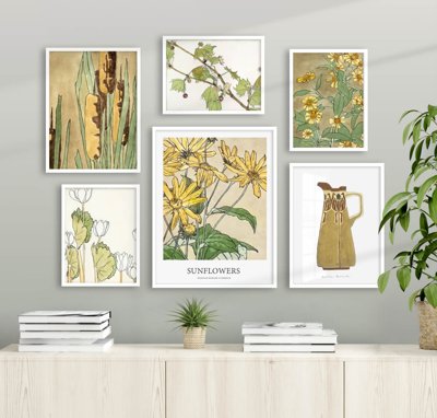 File gốc File tranh bộ nhiều tấm in nhà hàng khách sạn tối giản A1407 (in mica) trang trí