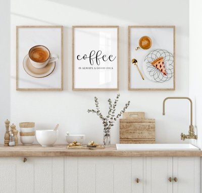 File gốc File tranh bộ nhiều tấm in nhà hàng khách sạn tối giản A1511 (dành cho quảng cáo)