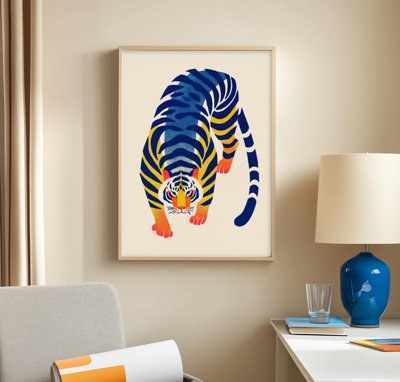 File tranh File tranh bộ nhiều tấm in nhà hàng khách sạn tối giản A1624 (file gốc) chủ đề phong thủy