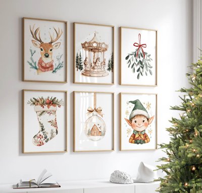 File in ấn File tranh bộ nhiều tấm in nhà hàng khách sạn tối giản A1633 (bản gốc) từ file gốc