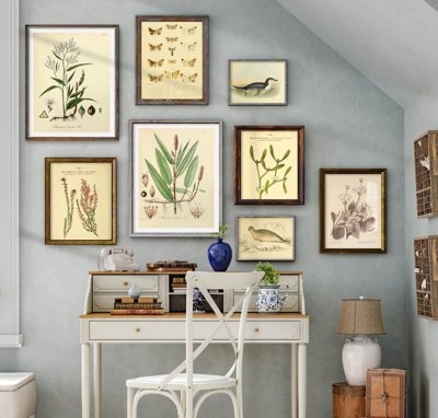 File gốc File tranh bộ nhiều tấm in nhà hàng khách sạn tối giản A1645 (PNG) trong suốt (transparent)