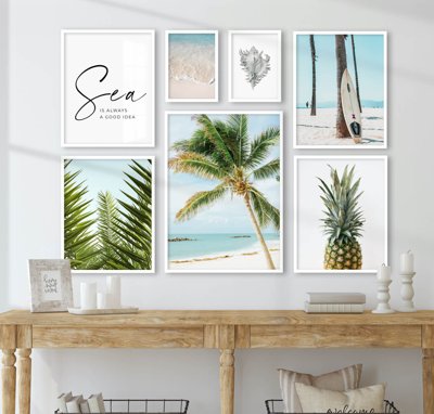 Download file gốc File tranh bộ nhiều tấm in nhà hàng khách sạn tối giản A1667 (in lụa) cao cấp