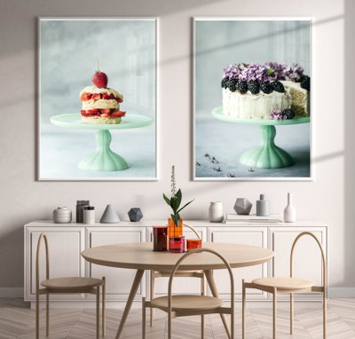 File tranh File tranh bộ nhiều tấm in nhà hàng khách sạn tối giản A1709 (bản gốc) treo phòng ăn