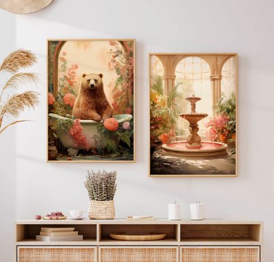 Download file tranh File tranh bộ nhiều tấm in nhà hàng khách sạn tối giản A1715 (file gốc PSD)