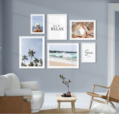 File tranh File tranh bộ nhiều tấm in nhà hàng khách sạn tối giản A1721 (bản gốc) treo tường