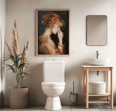 File ảnh File tranh bộ nhiều tấm in nhà hàng khách sạn tối giản A1737 (gốc) in Hiflex