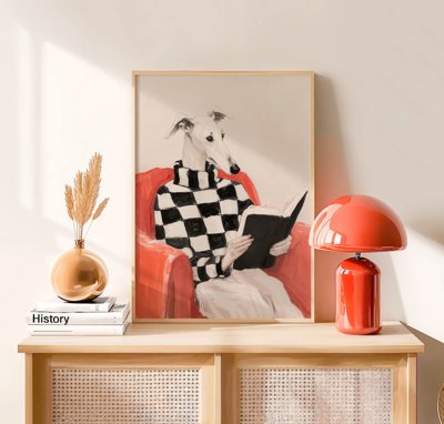 File gốc File tranh bộ nhiều tấm in nhà hàng khách sạn tối giản A1776 (chuẩn CMYK) cho nhà in