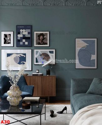 File gốc File tranh bộ nhiều tấm A30 (chuẩn màu) cho in offset