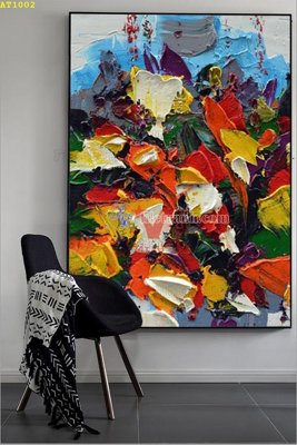 Hình ảnh file gốc File tranh hiện đại Sơn Dầu AT1002 (chất lượng cao)