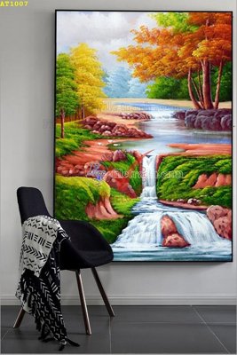 File PSD File tranh hiện đại Sơn Dầu AT1007 (nguyên gốc) chất lượng cao