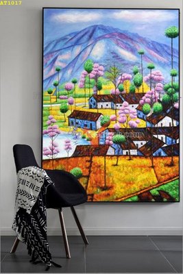 Tải về file tranh gốc File tranh hiện đại Sơn Dầu AT1017 (để in quảng cáo)