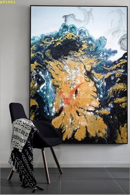 File PSD File tranh hiện đại Sơn Dầu AT1081 (chất lượng in ấn)