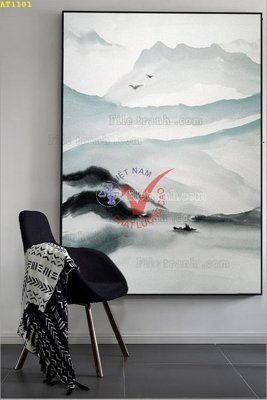 File tranh gốc File tranh hiện đại Sơn Dầu AT1101 (bản quyền) Filetranh.com