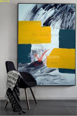 Download file tranh File tranh hiện đại Sơn Dầu AT1114 (file gốc PSD)