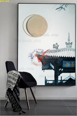 Download file gốc File tranh hiện đại Sơn Dầu AT1165 (dùng cho in ấn)