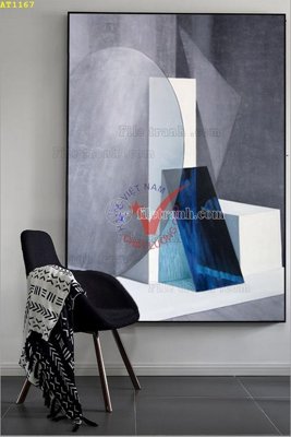 File gốc File tranh hiện đại Sơn Dầu AT1167 (chuẩn CMYK) cho nhà in