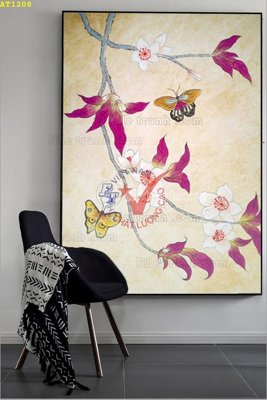 File tranh File tranh hiện đại Sơn Dầu AT1208 (gốc) in backlit film