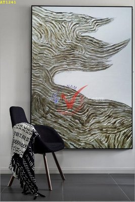 File gốc File tranh hiện đại Sơn Dầu AT1241 (in lụa) hoa văn cổ điển