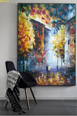 File gốc File tranh hiện đại Sơn Dầu AT1261 (in 3D) nghệ thuật