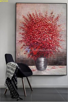 File gốc File tranh hiện đại Sơn Dầu AT1325 (in 3D) cho trang trí