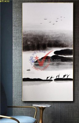 Chi tiết file gốc File tranh hiện đại Sơn Dầu AT1432 (cho in tráng gương)