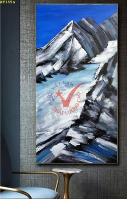 Tệp tin gốc File tranh hiện đại Sơn Dầu AT1554 (dùng cho in ấn) chuyên nghiệp