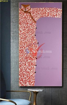 File gốc File tranh hiện đại Sơn Dầu AT1611 (phiên bản chuẩn) để in ấn