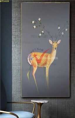 Tải file File tranh hiện đại Sơn Dầu AT1620 (gốc) làm file in ấn