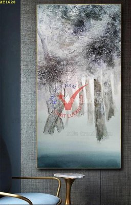 File ảnh File tranh hiện đại Sơn Dầu AT1628 (gốc) in standee