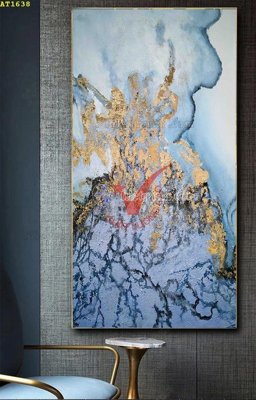 File ảnh File tranh hiện đại Sơn Dầu AT1638 (gốc) dùng in Pano