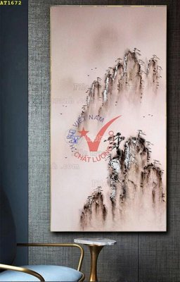 Download file File tranh hiện đại Sơn Dầu AT1672 (gốc) in mica ốp bếp