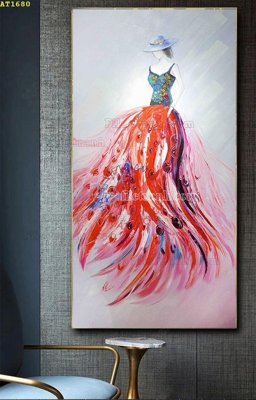 Download file File tranh hiện đại Sơn Dầu AT1680 (gốc) cho xưởng in