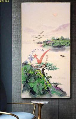 Chi tiết file gốc File tranh hiện đại Sơn Dầu AT1703 (cho in tráng gương)