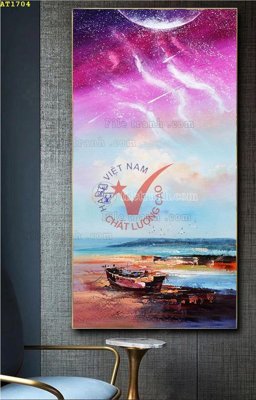 File in ấn chuyên nghiệp File tranh hiện đại Sơn Dầu AT1704 (file gốc)