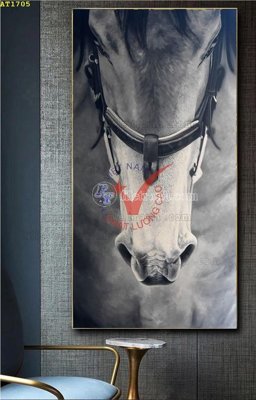 File in trần File tranh hiện đại Sơn Dầu AT1705 (bản gốc) phong cảnh