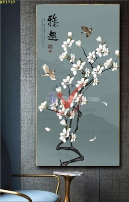 File tranh File tranh hiện đại Sơn Dầu AT1727 (gốc) chủ đề con người