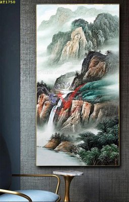 Tải file gốc File tranh hiện đại Sơn Dầu AT1750 (in khổ lớn) không vỡ