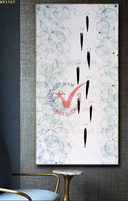 File gốc File tranh hiện đại Sơn Dầu AT1767 (cho in UV) siêu nét