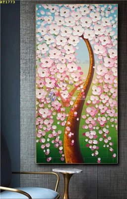 Download file gốc File tranh hiện đại Sơn Dầu AT1773 (in mica) logo